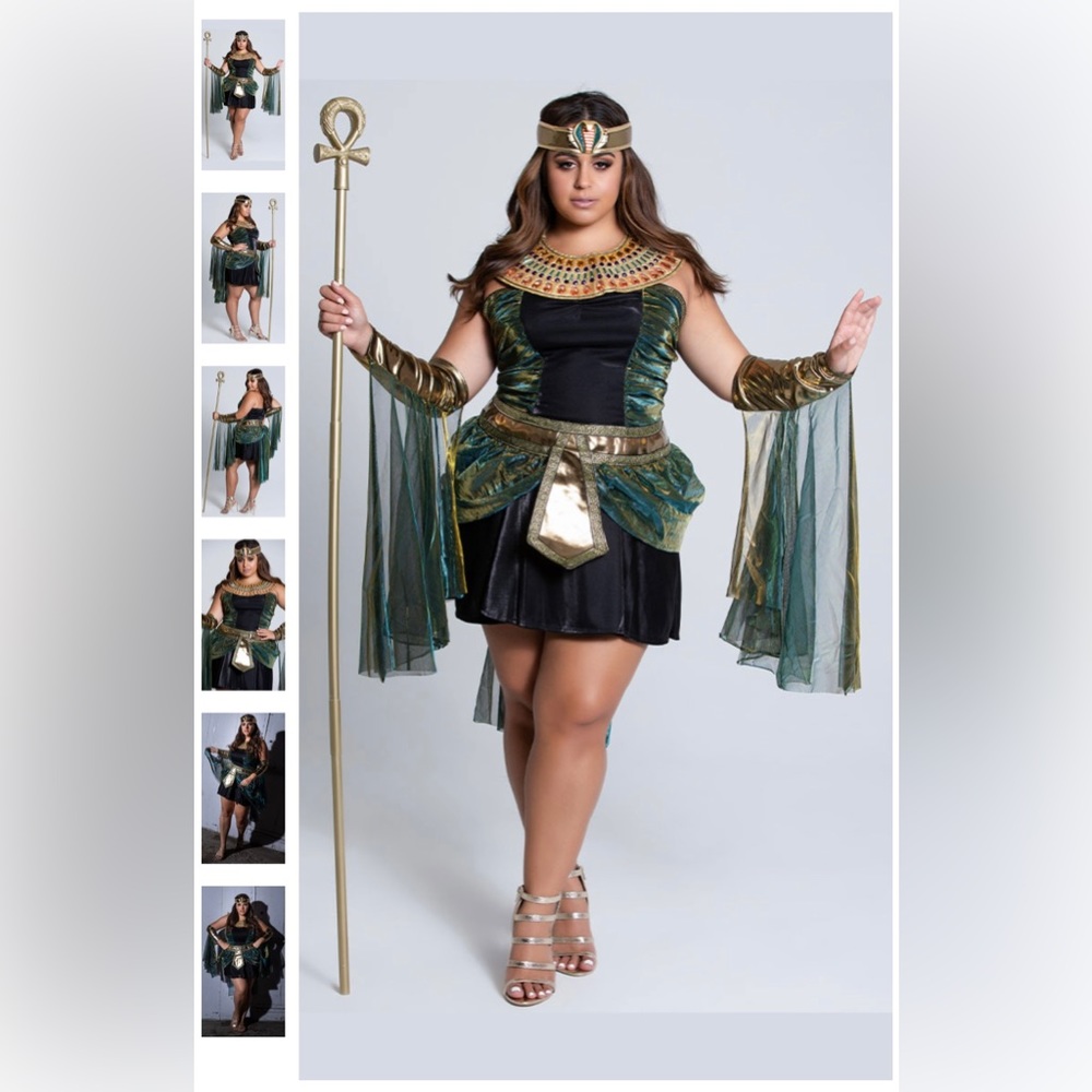PLUS SIZE EGYPTIAN GODDESS COSTUME